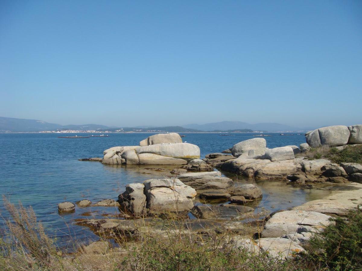 Apartamento De Mar Y Playa En Illa De Arousa Exterior foto
