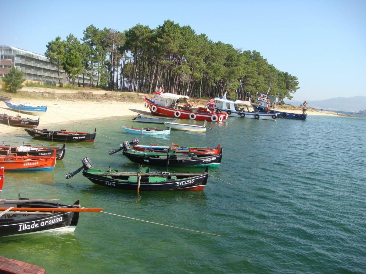 Apartamento De Mar Y Playa En Illa De Arousa Exterior foto